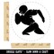 Football Player Running Solid Rubber Stamp for Stamping Crafting Planners